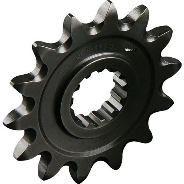 【USA在庫あり】 レンサル RENTHAL フロント スプロケット 14T/420 85年以降 RM、KX スチール ren258--420-14GP JP店
