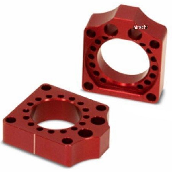 【USA在庫あり】 プロサーキット Pro Circuit アクスルブロック 02年-08年 CRF、CR アルミ 赤 (2個入り) HAB00 JP店|株式会社ヒロチー商事 店