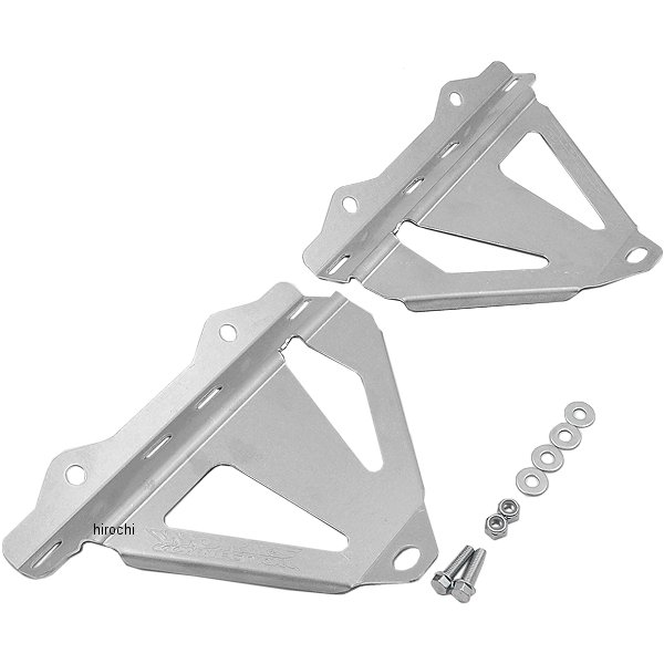 【USA在庫あり】 ワークスコネクション Works Connection ラジエーターブレース 06年-09年 CRF250R アルミ 1901-0118 JP店