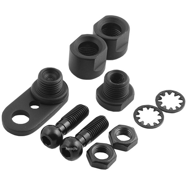 【USA在庫あり】 DRAG ウインカー スイベルキット 68185-00 黒 2020-0416 JP店