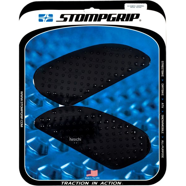 ストンプグリップ STOMPGRIP タンク グリップ ボルケーノ 04年-16年 トライアンフ Bonneville 黒 50-10-0006B JP店