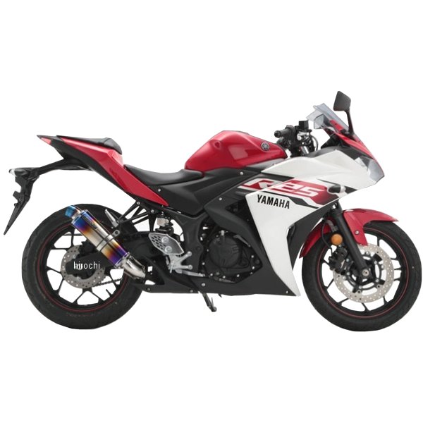 ビームス BEAMS スリップオンマフラー R-EVO 14年-16年 YZF-R25 ヒートチタン G237-53-P1J JP店