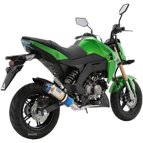 ビームス BEAMS フルエキゾースト R-EVO 16年以降 Z125PRO ヒートチタン G424-53-007 JP店