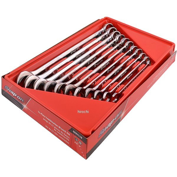 スナップオン Snap-on フランクドライブ コンビ スタンダード ハンドル レンチ 12角 セット OEX711B JP店