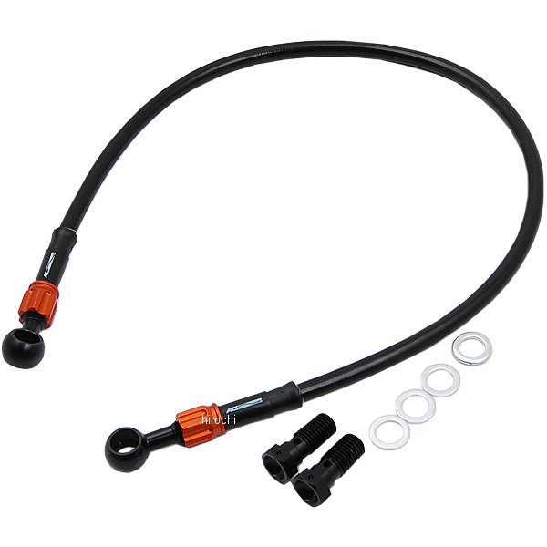 ACパフォーマンスライン AC-PERFORMANCELINE リアブレーキホース 91年-97年 ゼルビス 黒/ゴールド 32215161 JP店