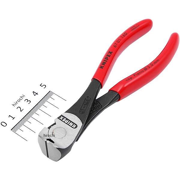 【メーカー在庫あり】 クニペックス KNIPEX ハイレバーエンドニッパー 6701-160-KP JP店