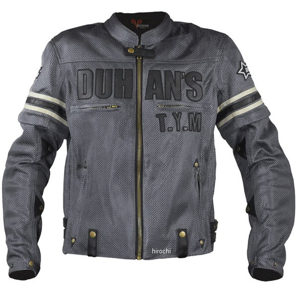 【メーカー在庫あり】 NBS バイクパーツセンター DUHAN デタッチャブル スリーブ フルメッシュ ジャケット グレー Lサイズ 905416 JP店