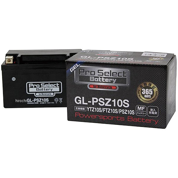 プロセレクト PROSELECT バイク用 バッテリー ジェルタイプ GL-PSZ10S YTZ10S互換 (液入り充電済み) PSB113 JP店