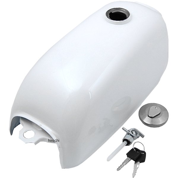NBS バイクパーツセンター ガソリンタンク エイプ100、50 (AC16、HC07) 白 314307 JP店