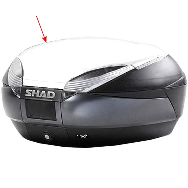 【メーカー在庫あり】 シャッド SHAD SH48専用 カラーパネル ホワイト D1B48E08 JP店｜株式会社ヒロチー商事 店