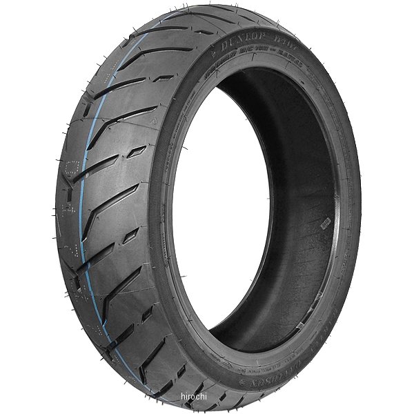 ダンロップ DUNLOP D407 170/60R17M/C 78H ブラックサイドウォール TL リア 281857 JP店｜株式会社ヒロチー商事 店