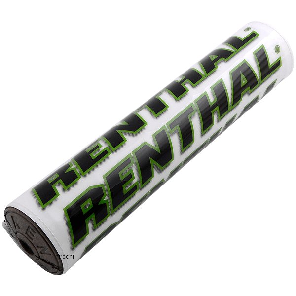【USA在庫あり】 レンサル RENTHAL クロスバーパッド SX 長さ254mm 白/緑 0601-0460 JP店