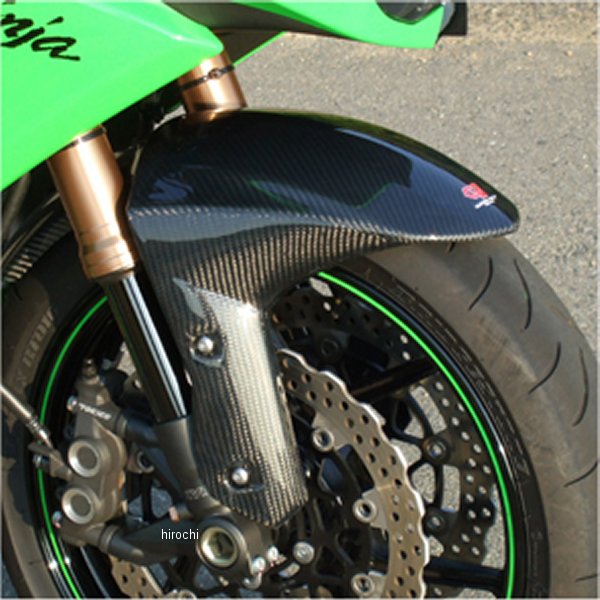 クレバーウルフ CLEVER WOLF フロントフェンダー 08年-10年 ニンジャ ZX-10R カーボン平織 08ZX1-206-02 JP店