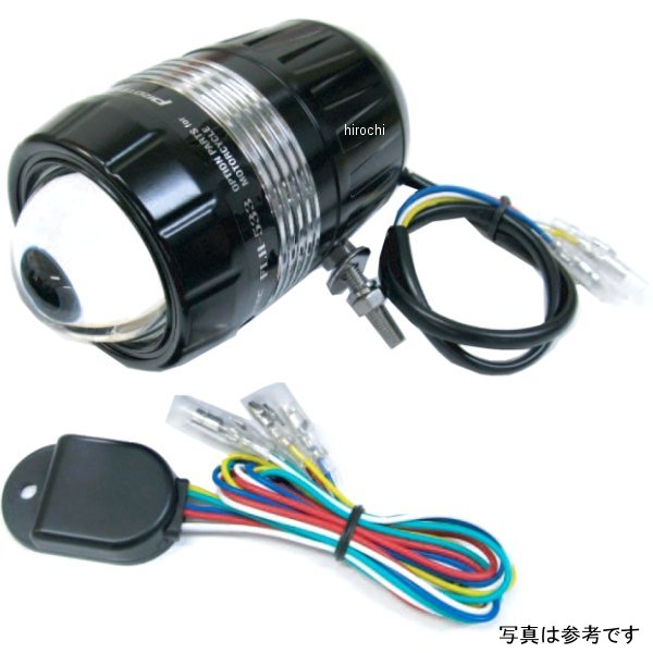 プロテック PROTEC LEDフォグライト FLH-533 DC12V 28W 6000K REVセンサー付き 遮光板有り 上ボルト 65533-U JP店