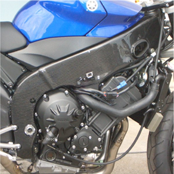 クレバーウルフ CLEVER WOLF フレームカバー 07年-08年 YZF-R1 カーボン平織 07R1-109-02 JP店