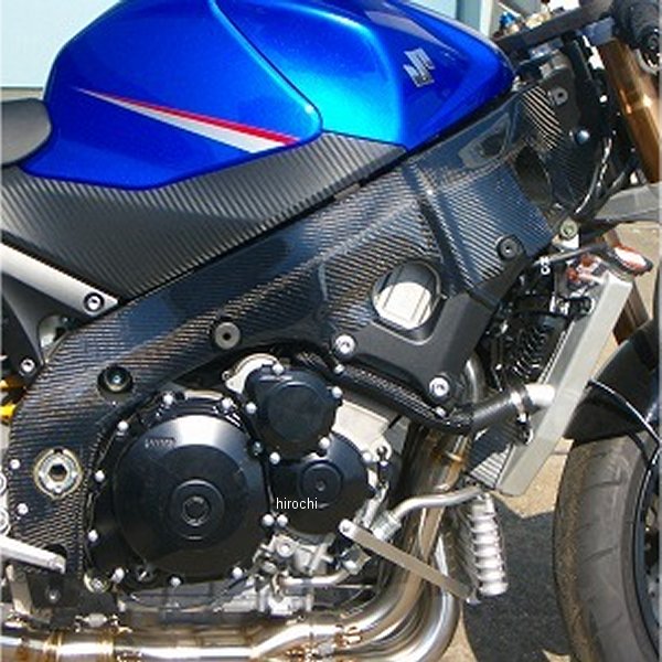 クレバーウルフ CLEVER WOLF フレームカバー 07年-08年 GSX-R1000 カーボン平織 07G1-109-02 JP店