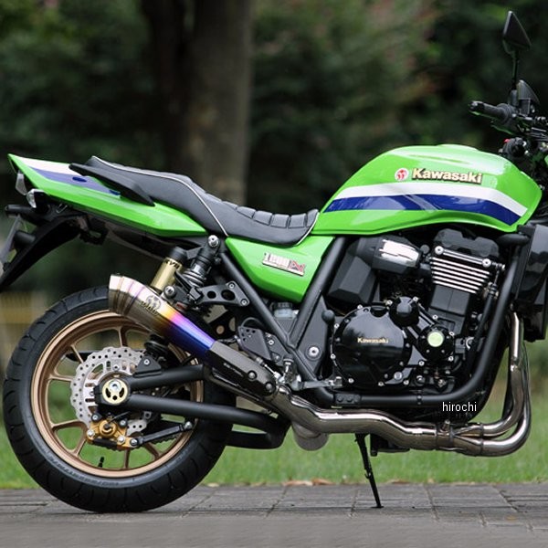 SP忠男 スリップオンマフラー パワーボックス 09年以降 ZRX1200 DAEG チタンブルー ZR1-PB-01 JP|株式会社ヒロチー商事 店