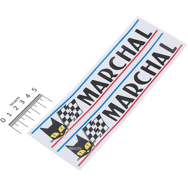 楽天市場 メーカー在庫あり マーシャル Marchal ステッカー オリジナルロゴ 幅160mmx高さ30mm 800 7010 Jp店 株式会社ヒロチー商事 楽天市場店