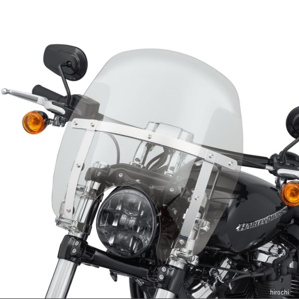 ハーレー純正 ウインドシールド コンパクト 18年以降 FXBR スモーク/ポリッシュ 57400336 JP店