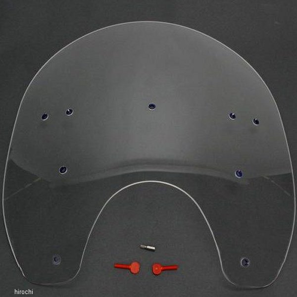 【USA在庫あり】 メンフィスシェード Memphis Shades シールド ハーレー純正交換用 17インチ高 85年-10年 FXST クリア 2310-0118 JP店｜株式会社ヒロチー商事 店