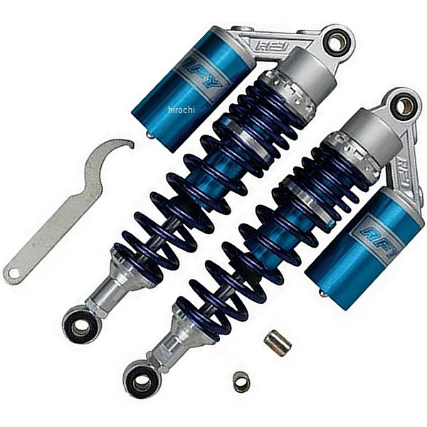 RFYサスペンション（リアサス）タンク付き　320㎜　ブラック RFY320mm タンク付リアショック（リアサスペンション）黒×金
