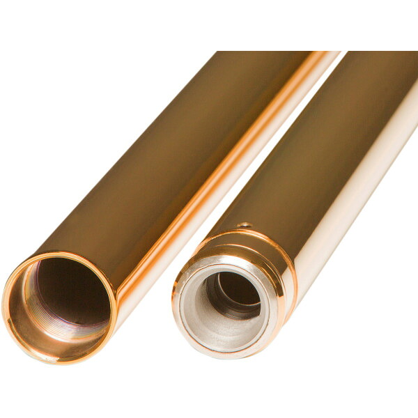 【USA在庫あり】 カスタムサイクル フォークチューブ 41mm 24.25インチ(616mm) ゴールド FXST/C FXDWG 45417?00 0404-0333 JP店