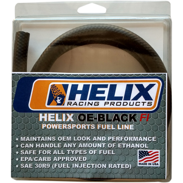 【USA在庫あり】 ヘリックス HELIX フューエルホース 1/4インチ x 3フィート 黒 0706-0371 JP店
