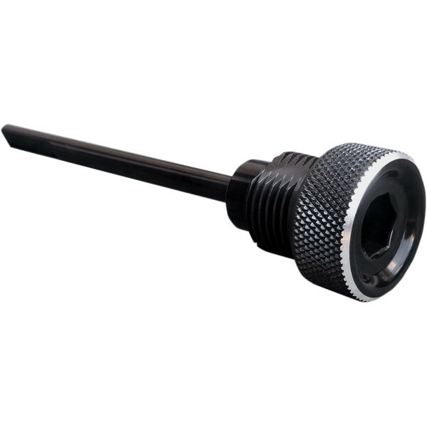 【USA在庫あり】 アクトロニクス Accutronix ディップスティック ローレット 07年以降 ソフテイル 黒 1105-0216 JP店
