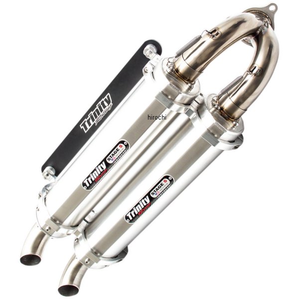 【USA在庫あり】 トリニティー Trinity Racing スリップオンマフラー 16年以降 RZR XP Turbo EPS アルミ 1831-0681 JP店