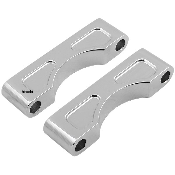 【USA在庫あり】 クロックワークス Klock Werks フェンダー取付金具 21インチ 84年-13年 FLT クローム 1410-0027 JP店