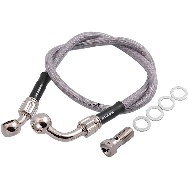 ACパフォーマンスライン AC-PERFORMANCELINE リアブレーキホース 08年-13年 YZF-R125 メッキ 32135411 JP店