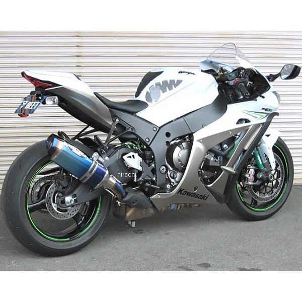 ビート BEET スリップオンマフラー ナサートエボリューション TYPE2 16年-17年 ZX-10R クリアチタン 0222-KD8-50 JP店