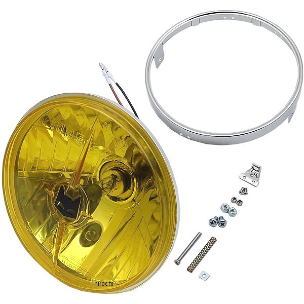 マーシャル MARCHAL ヘッドライトユニット 722/702 スタールクス マルチリフ 180φ 汎用 黄 800-8401 JP店