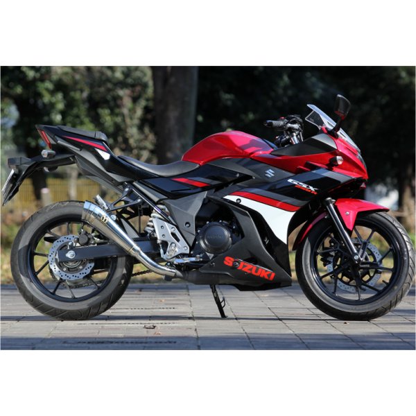 SP忠男 スリップオンマフラー パワーボックス メガホン 17年以降 GSX250R GS2-PB-01 JP｜株式会社ヒロチー商事 店