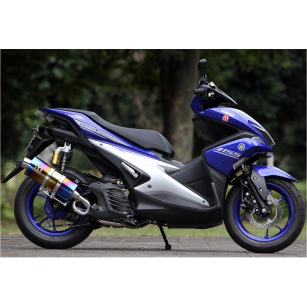 SP忠男 ピュアスポーツ サイレントVer Aerox155 チタンブルー AE1-GE-02 JP｜株式会社ヒロチー商事 店