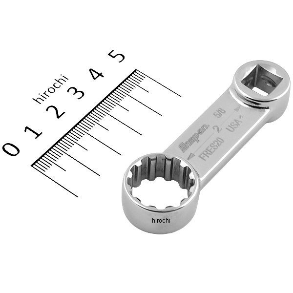 スナップオン Snap-on 3/8インチ スプライン トルク アダプター 12角 インチサイズ 5/8インチ #20 FRES20 JP店 7,801円