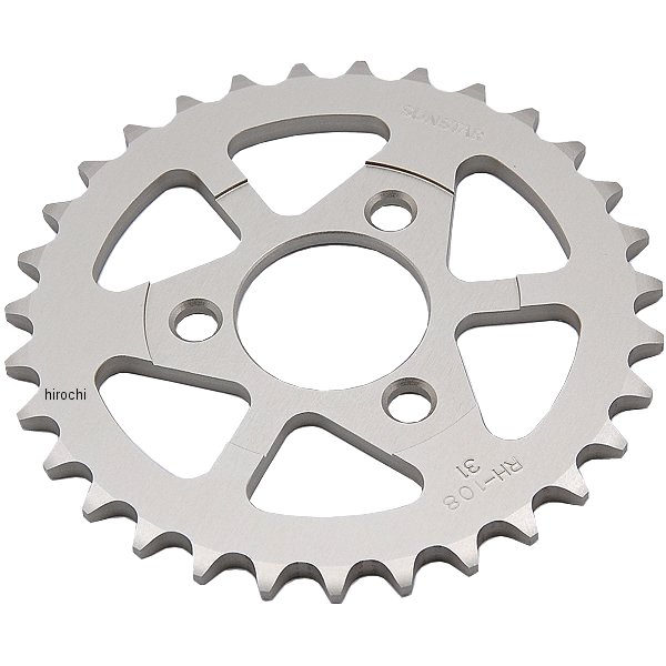 サンスター SUNSTAR リア スプロケット 420/31T 88年以降 モンキー、ゴリラ アルミ シャンパンゴールド RH-108-31 JP店|株式会社ヒロチー商事 店