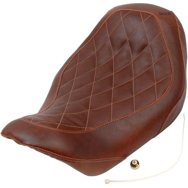 【USA在庫あり】 マスタング Mustang シート ソロ ワイド Tripper FXD 茶 ダイヤモンド 0803-0397 JP店