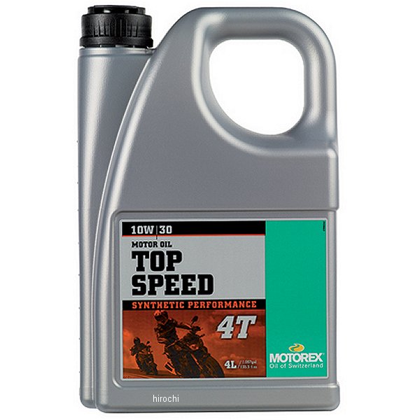 【メーカー在庫あり】 モトレックス MOTOREX TOP SPEED MC 4T 10W-30 4サイクルオイル 4L 97797 JP店|株式会社ヒロチー商事 店