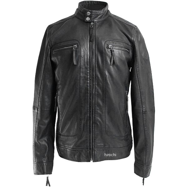 【メーカー在庫あり】 ライズ RIDEZ レザージャケット CLUBS ランプブラック Lサイズ RLJ202-L JP店