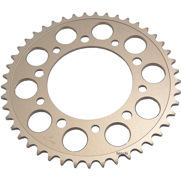 サンスター SUNSTAR リア スプロケット 520/45T 13年-16年 CB400F、CBR400R、400X アルミ シャンパンゴールド RH-113-45 JP店