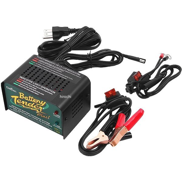 【USA在庫あり】 バッテリーテンダー Deltran Battery Tender 12V 1.25AMP バッテリーチャージャープラス btn021-0128 JP店
