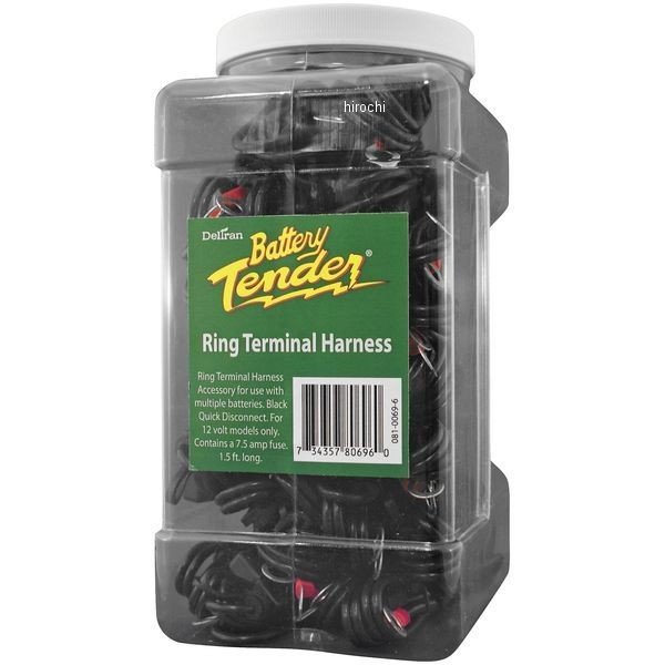 【USA在庫あり】 バッテリーテンダー Deltran Battery Tender リング端子アクセサリケーブル btn081-0069-6-J25 JP店