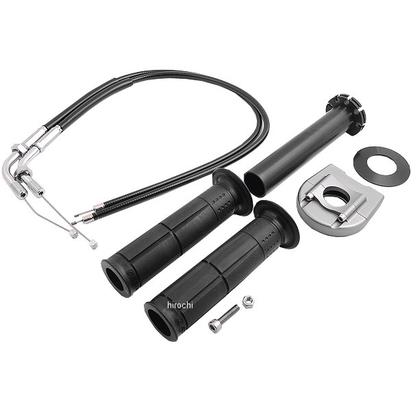 アクティブ ACTIVE スロットルキット タイプ3 巻取径φ32 85年-08年 V-MAX1200 メッキ/ガンメタ 1063243 JP店