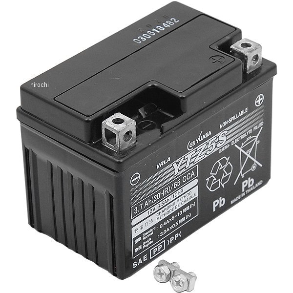 GSユアサ MFバッテリー 制御弁型 12V（液入り充電済） YTZ5S JP店｜株式会社ヒロチー商事 店