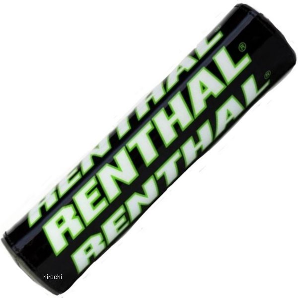 【USA在庫あり】 レンサル RENTHAL クロスバーパッド Team IssueSX 長さ205mm 黒/白/緑 renP292 JP店