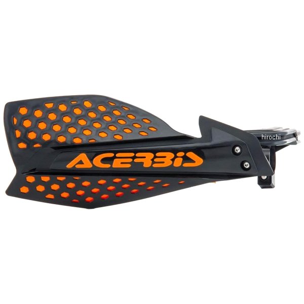 【USA在庫あり】 アチェルビス ACERBIS X-Ultimate ハンドガード 黒/オレンジ acb2645481009 JP店