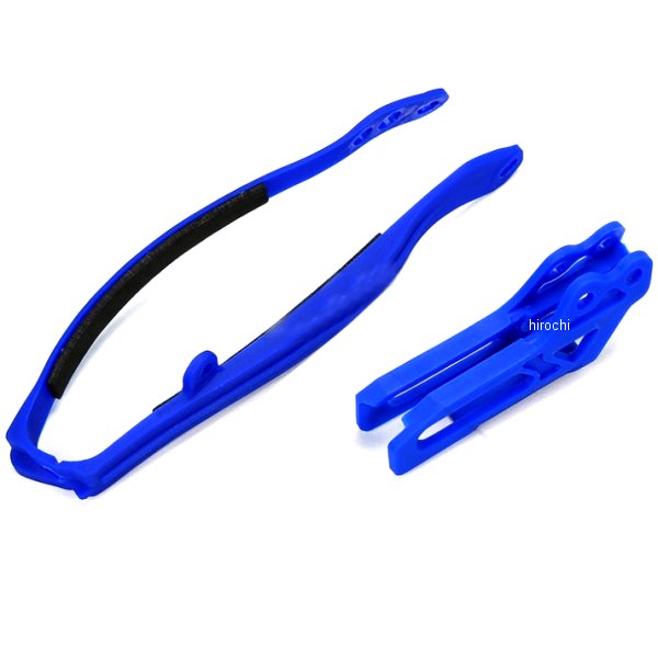 UFO PLAST ユーフォープラスト チェーンガイド、スライダーキット 09年-11年 WR450F、WR250F 青 115940 JP店