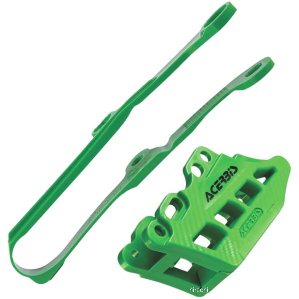 【USA在庫あり】 アチェルビス ACERBIS チェーンガイド/スライダーキット 2.0 09年-16年 KX250F 緑 acb2449450006 JP店