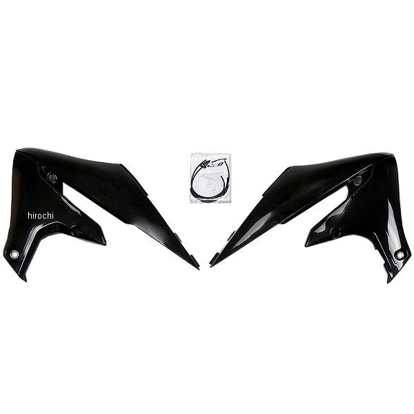 【USA在庫あり】 ユーフォープラスト UFO PLAST ラジエーターカバー 16年-18年 YZF450 黒 0520-2331 JP店